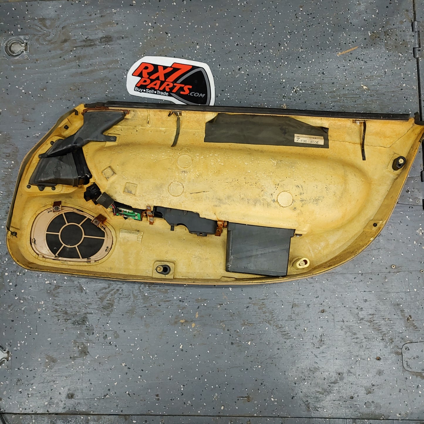 LHD Tan Left Side Driver Door Card Panel SH3B/390 RX7 FD FD3S 93 - 02 Mazda - RX7Parts