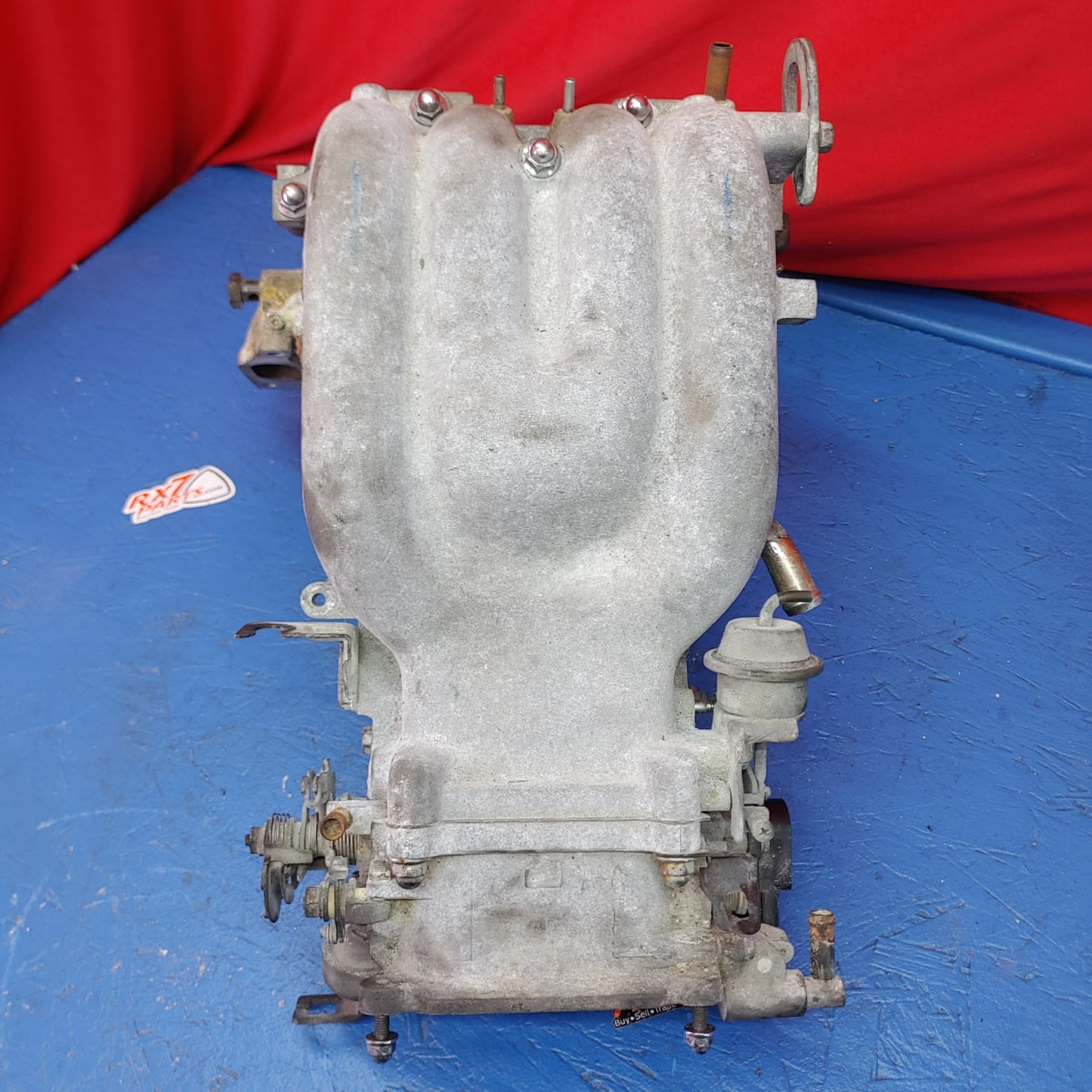 13B Rew Upper Lower Intake Manifold TPS And Throttle Body  RX7 FD FD3S 93 - 02 Mazda S4B0/469