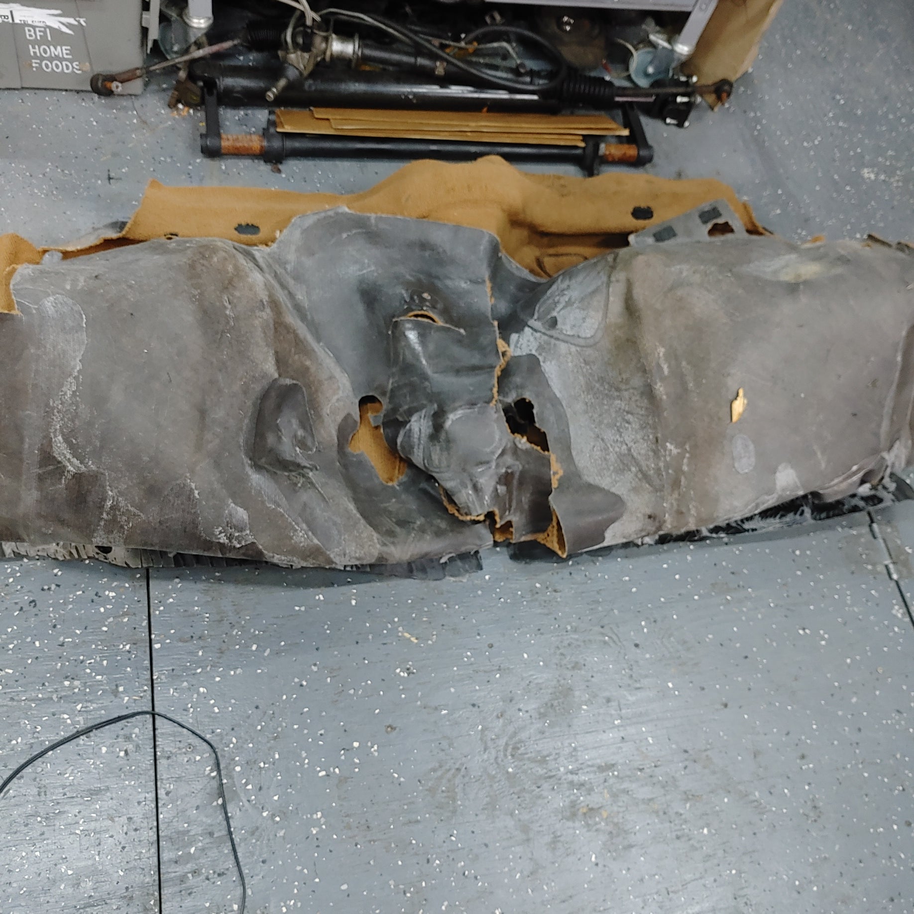LHD Tan Front Interior Carpet NO PADDING RX7 FD FD3S 93 - 95 Mazda S4B0/470 - RX7Parts