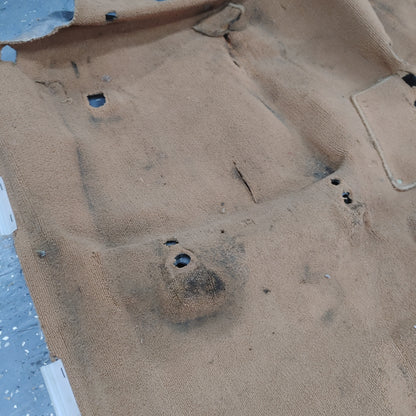 LHD Tan Front Interior Carpet NO PADDING RX7 FD FD3S 93 - 95 Mazda S4B0/470 - RX7Parts