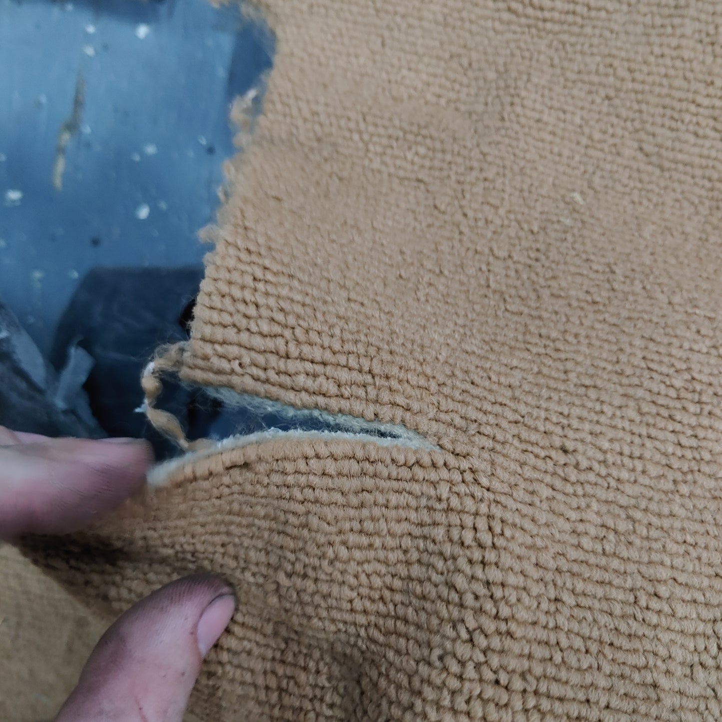 LHD Tan Front Interior Carpet NO PADDING RX7 FD FD3S 93 - 95 Mazda S4B0/470 - RX7Parts