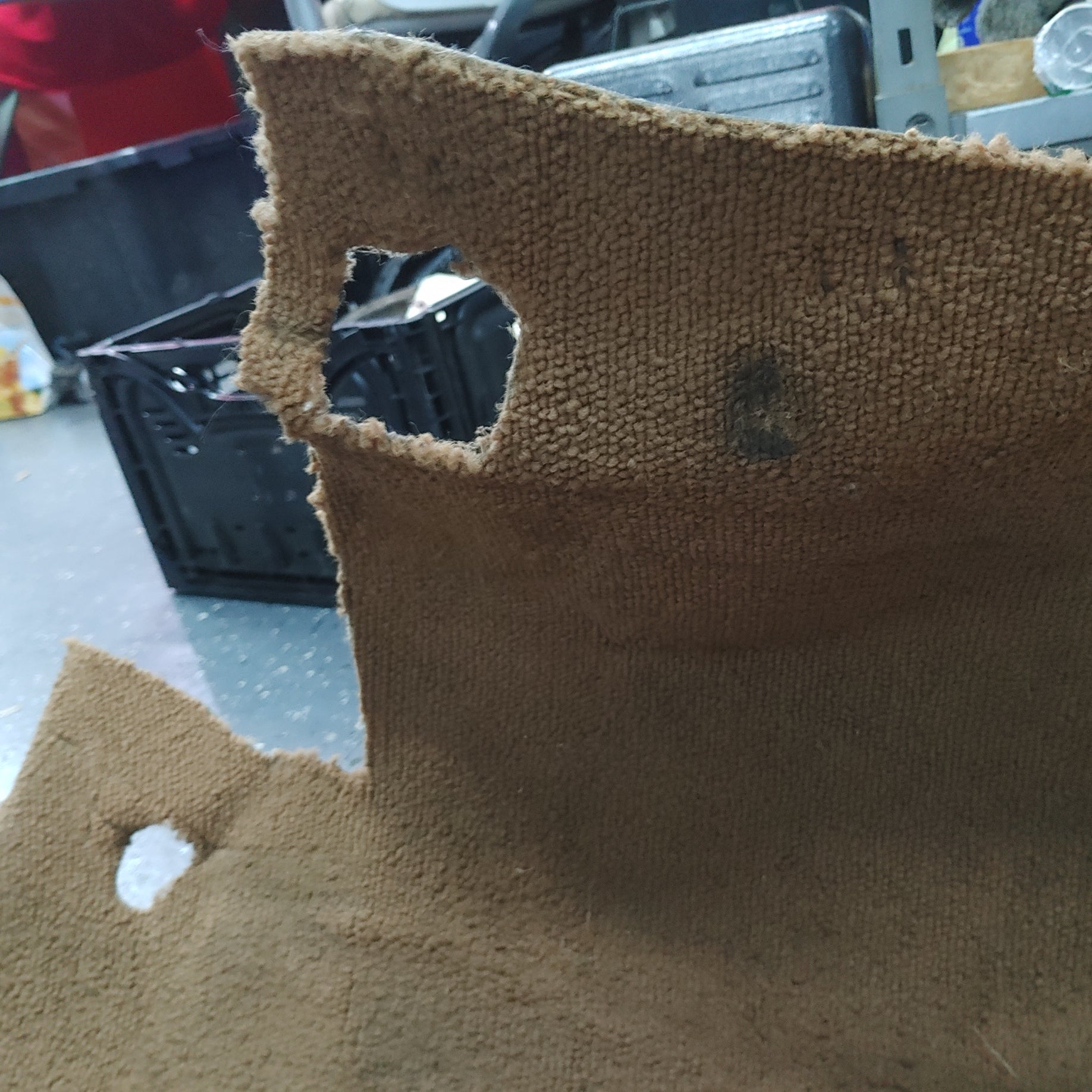 LHD Tan Front Interior Carpet NO PADDING RX7 FD FD3S 93 - 95 Mazda S4B0/470 - RX7Parts