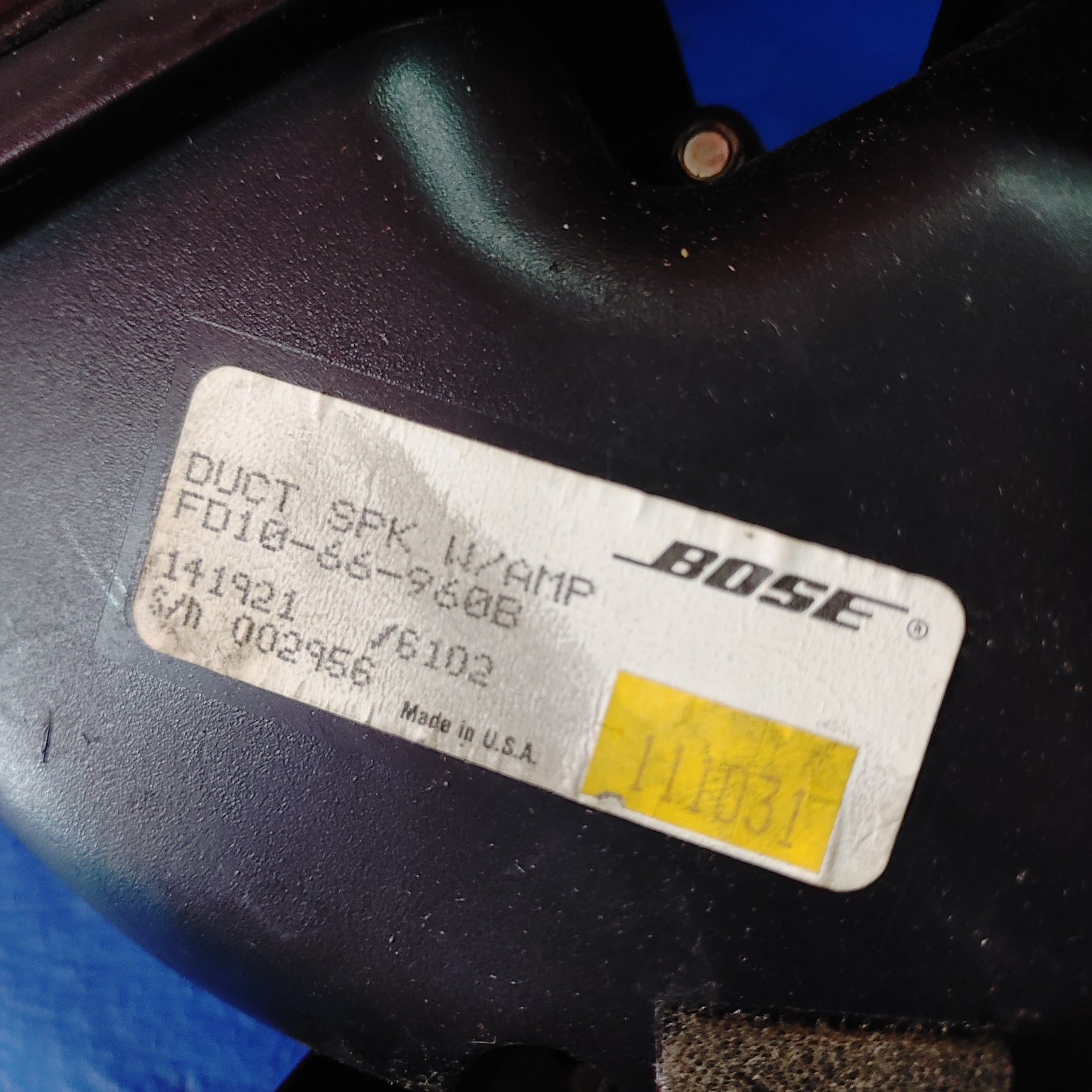 Bose Rear Speaker Acoustic Wave Sound System  RX7 FD FD3S 93 - 02 Mazda S4B0/490 - RX7Parts
