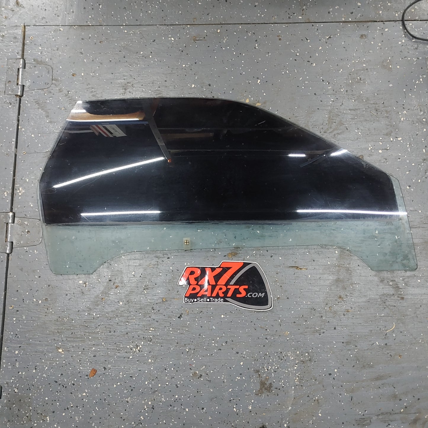 LHD Driver Side Window - Glass - Factory OEM (Left)  RX7 FC FC3S 86 - 91 Mazda S4B0/534