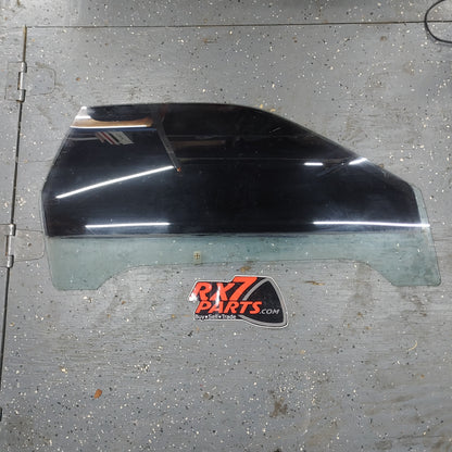 LHD Driver Side Window - Glass - Factory OEM (Left)  RX7 FC FC3S 86 - 91 Mazda S4B0/534