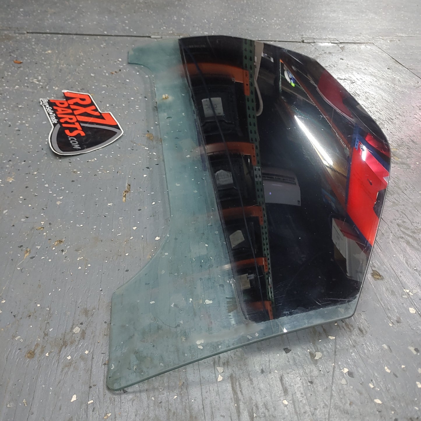 LHD Driver Side Window - Glass - Factory OEM (Left)  RX7 FC FC3S 86 - 91 Mazda S4B0/534