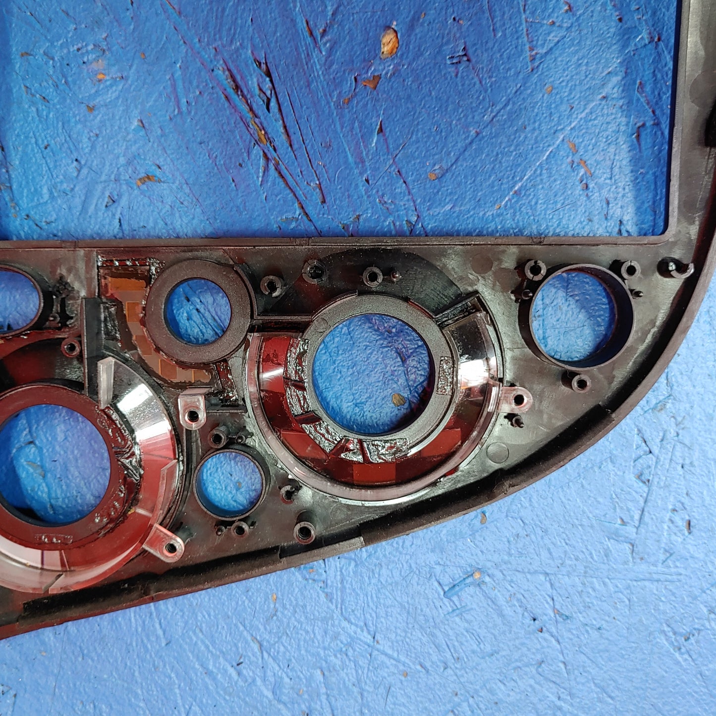 LHD HVAC AC Controls Center Console Radio Stereo Face FD01-55-210B RX7 FD FD3S 93 - 95 Mazda S4B32/2