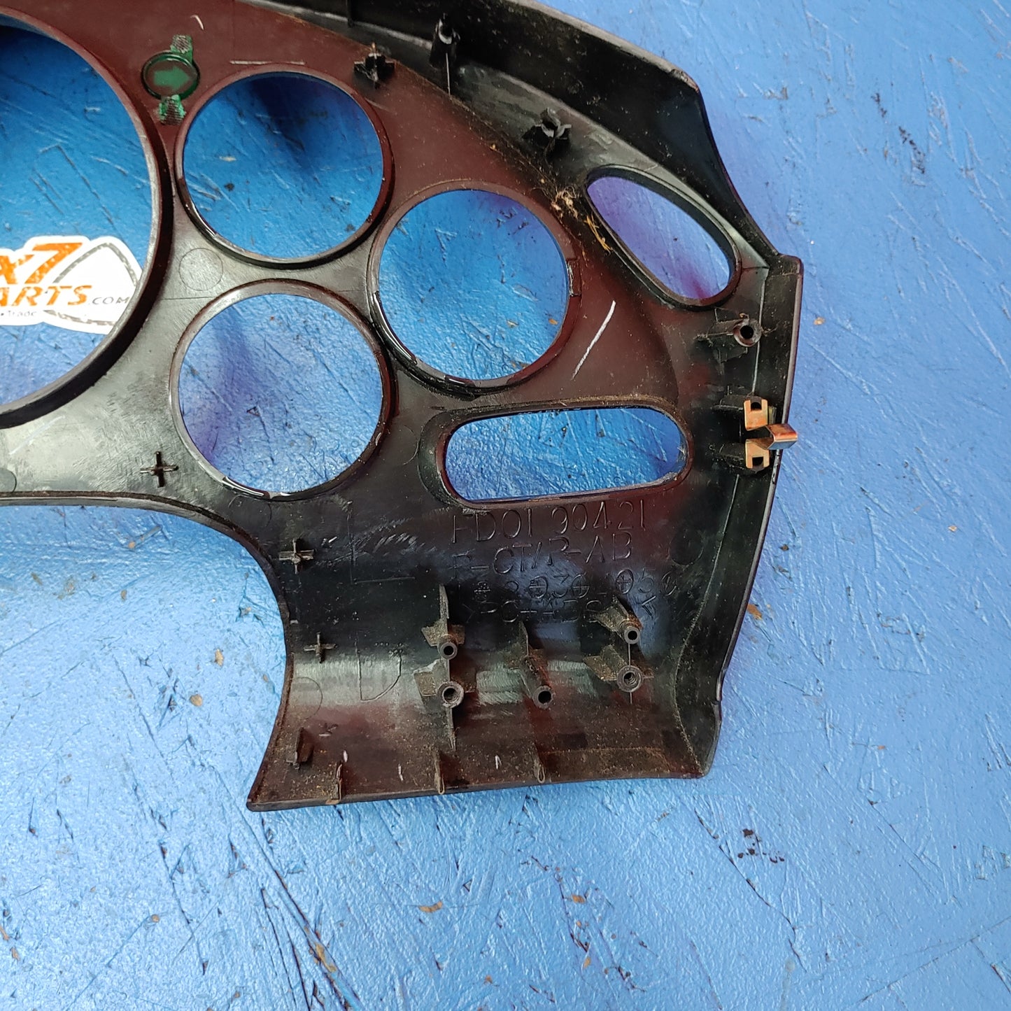 LHD Gauge Cluster Bezel Non Textured FD01-90-421 RX7 FD FD3S 93 - 95 Mazda S5B23/4