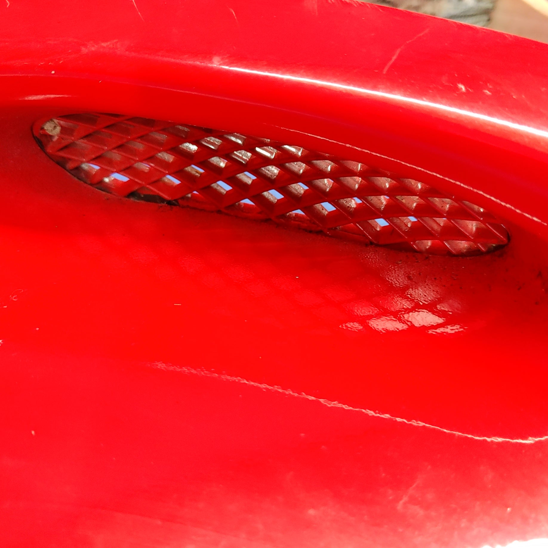 LHD, RHD  Right Fender Vent - Red S5B24/20 RX7 FD FD3S 93 - 02 Mazda FD01-50-910 - RX7Parts