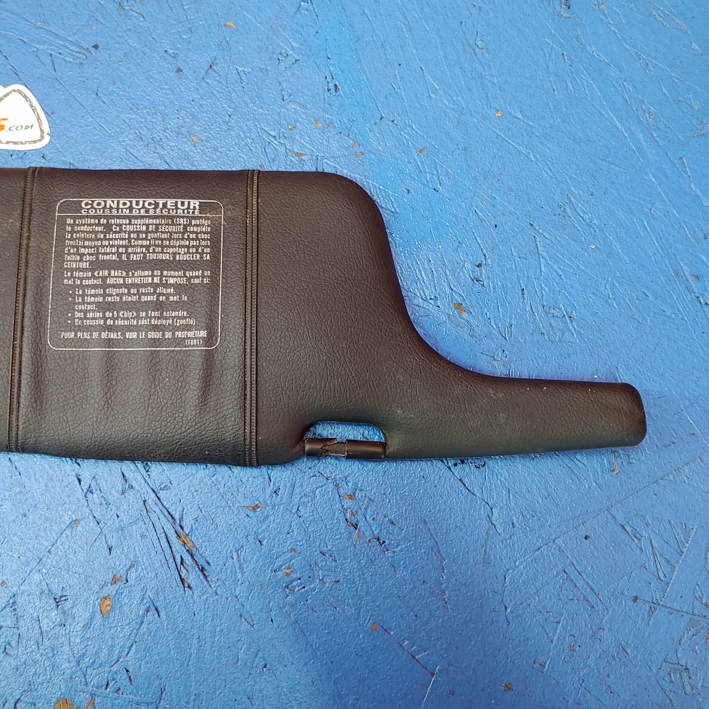 Left Sunvisor - Black S5B24/21 RX7 FD FD3S 93 - 02 Mazda - RX7Parts
