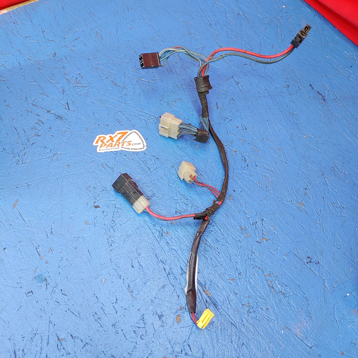 (93 Red) Blower Motor Wiring Harness  RX7 FD FD3S 93 - 02 Mazda S5B25/8