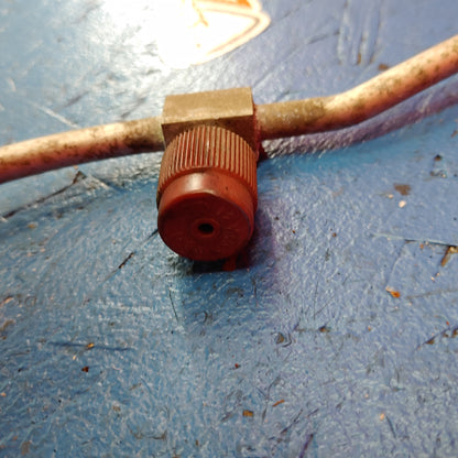 LHD (93 Red) Bent / Air Condition Evaporator High Pressure Line  RX7 FD FD3S 93 - 95 Mazda S5B26/4
