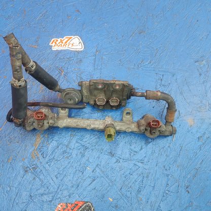 LHD, RHD  Complete Primary and Secondary Fuel Rail Assembly  RX7 FD FD3S 93 - 02 Mazda S5B37/11