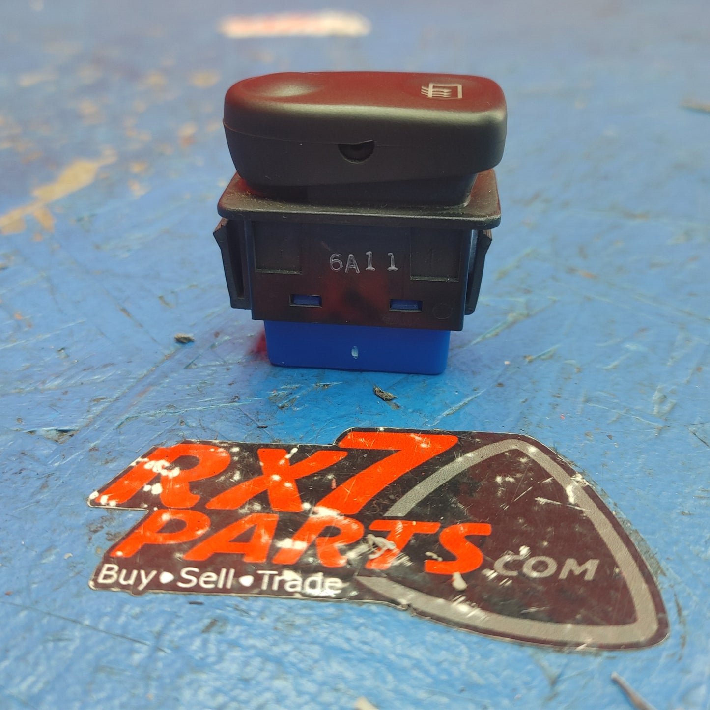 LHD, RHD Rear Heat/Defroster Switch  RX7 FD FD3S 93 - 02 Mazda S5B38/12