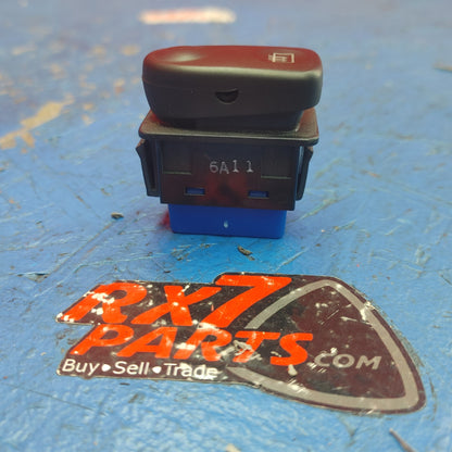 LHD, RHD Rear Heat/Defroster Switch  RX7 FD FD3S 93 - 02 Mazda S5B38/12