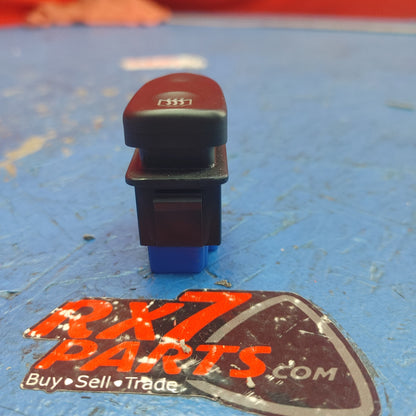 LHD, RHD Rear Heat/Defroster Switch  RX7 FD FD3S 93 - 02 Mazda S5B38/12