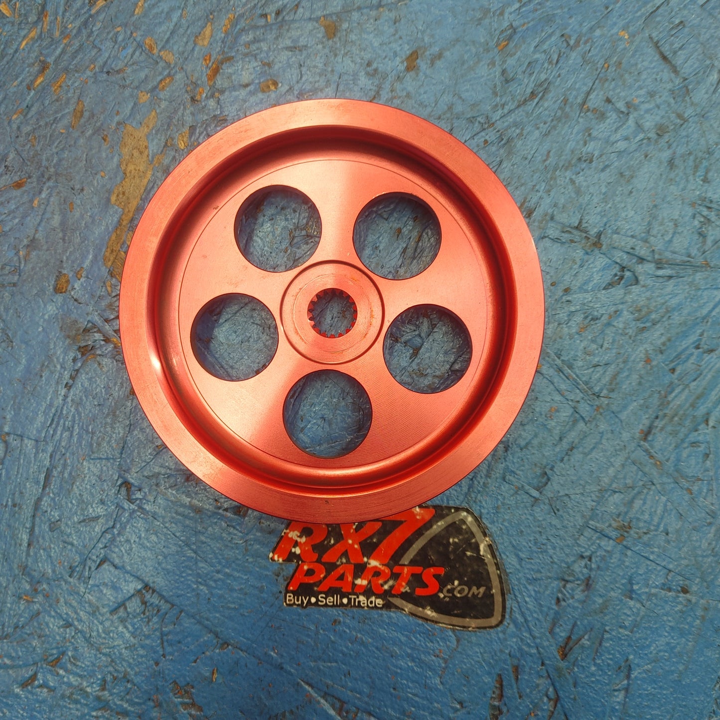 LHD, RHD Unbranded aluminum Pulley Kit 4 Piece REW  RX7 FD FD3S 93 - 02 Mazda S5B39/7