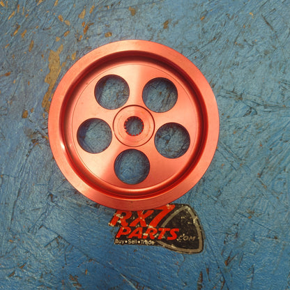 LHD, RHD Unbranded aluminum Pulley Kit 4 Piece REW  RX7 FD FD3S 93 - 02 Mazda S5B39/7
