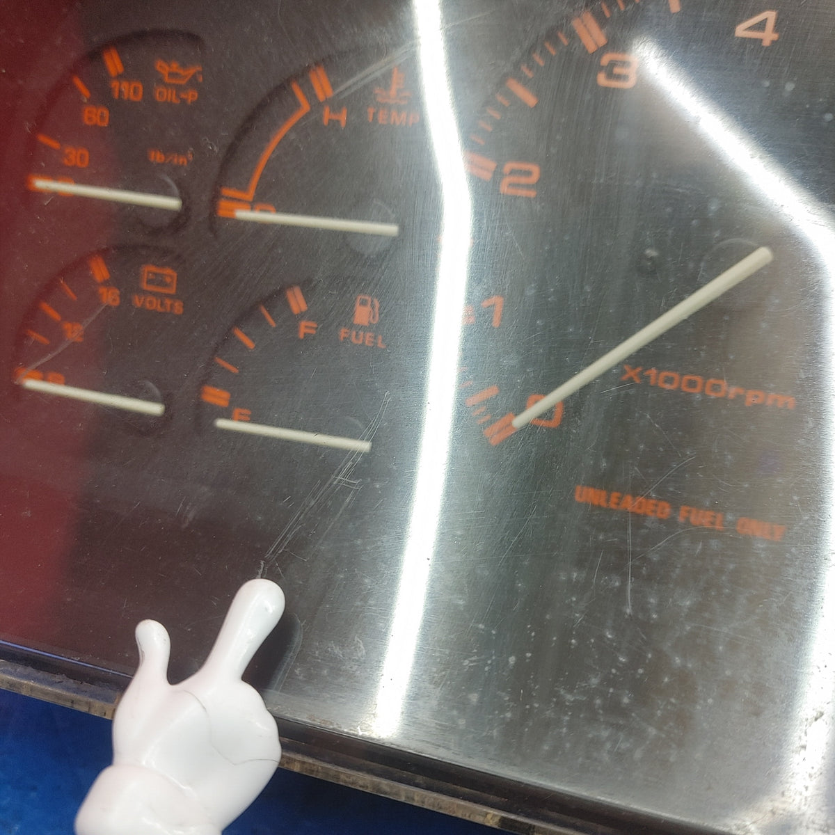 LHD Non-Turbo Gauge Cluster  RX7 RX-7 FC S4 FC3S 86 - 88 FC FC3S 13B S5B47/1 - RX7Parts