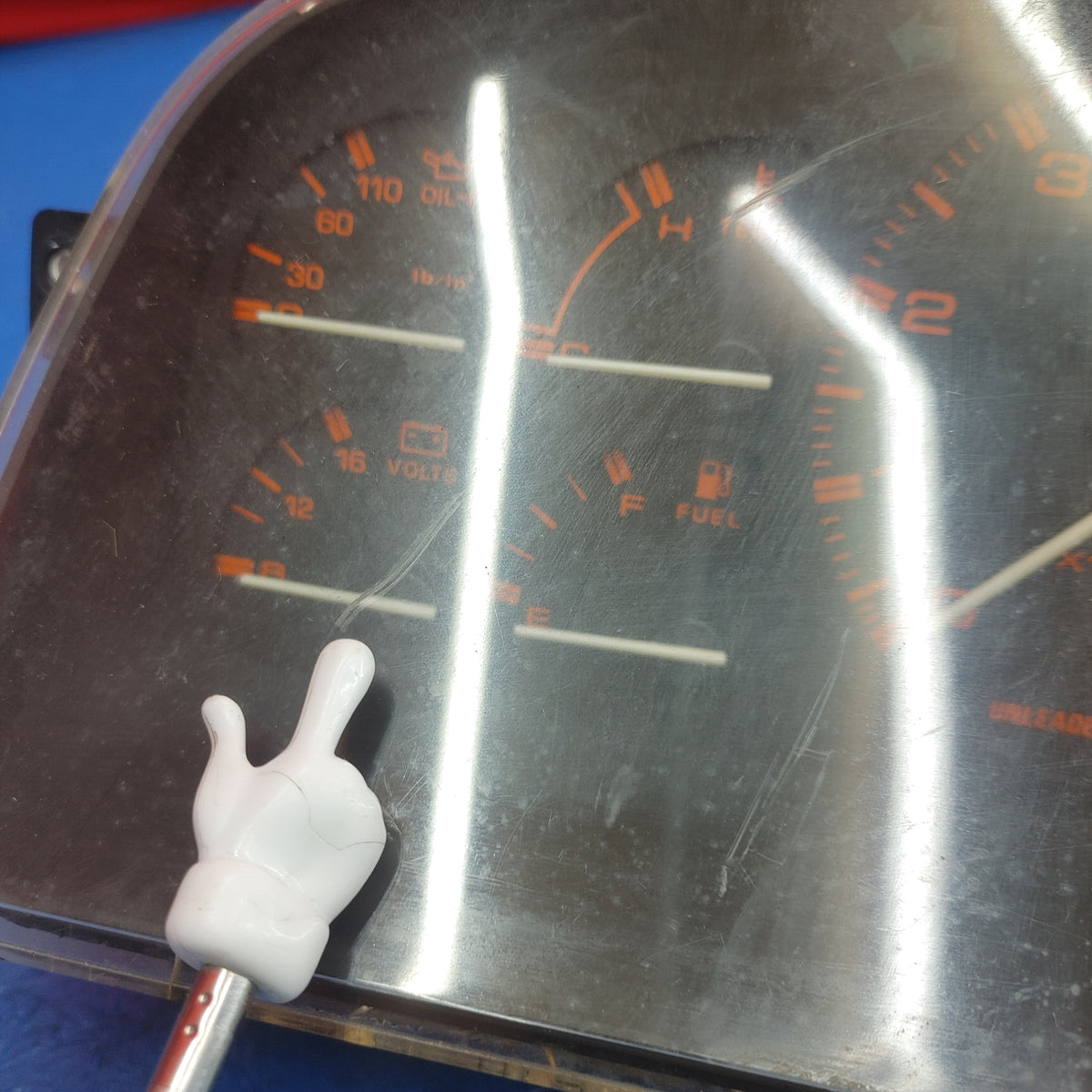 LHD Non-Turbo Gauge Cluster  RX7 RX-7 FC S4 FC3S 86 - 88 FC FC3S 13B S5B47/1 - RX7Parts
