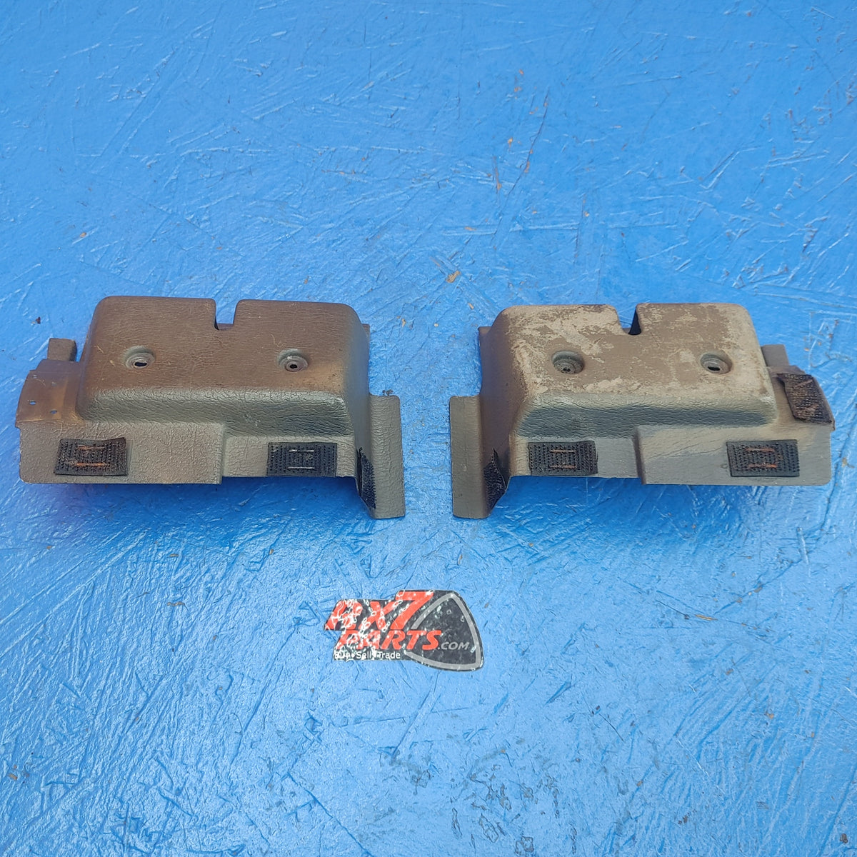 USED LHD, RHD Hatch Latch Cover Trim Grey Set Pair  FB01 68 894 FB01 68 895 RX7 FC S5B52/7