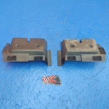 USED LHD, RHD Hatch Latch Cover Trim Grey Set Pair  FB01 68 894 FB01 68 895 RX7 FC S5B52/7