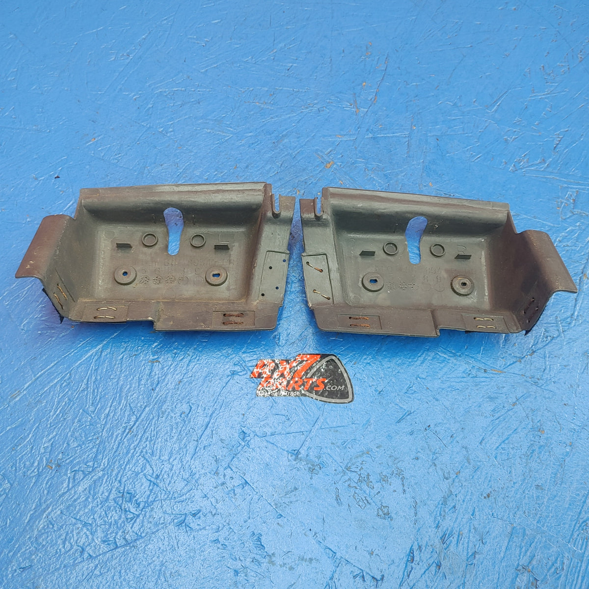 USED LHD, RHD Hatch Latch Cover Trim Grey Set Pair  FB01 68 894 FB01 68 895 RX7 FC S5B52/7