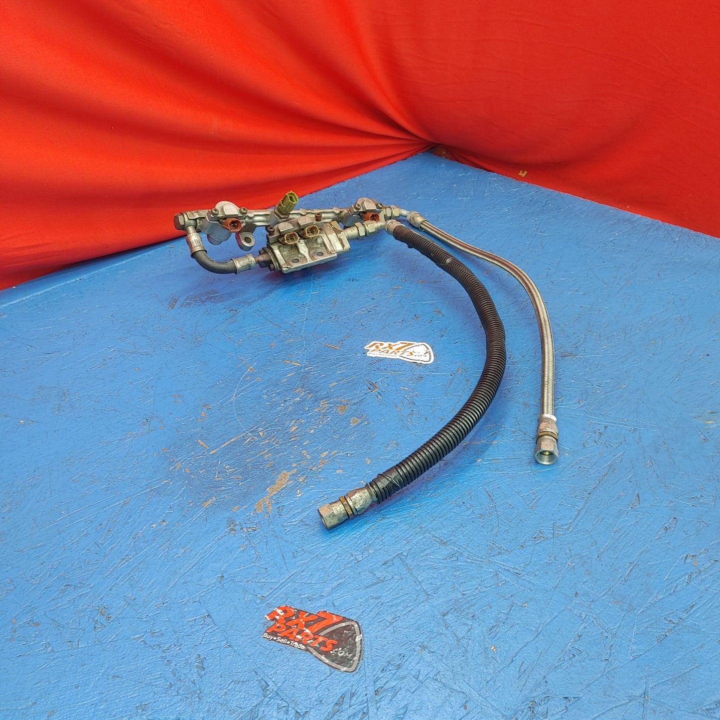 LHD Complete Primary and Secondary Fuel Rail Assembly  RX7 FD FD3S 93 - 95 Mazda S6B42/1