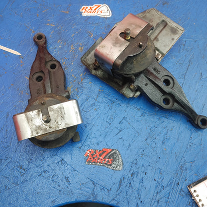 LHD, RHD fd steel engine mounts left right pair  RX7 FD FD3S 93 - 02 Mazda S6B42/5