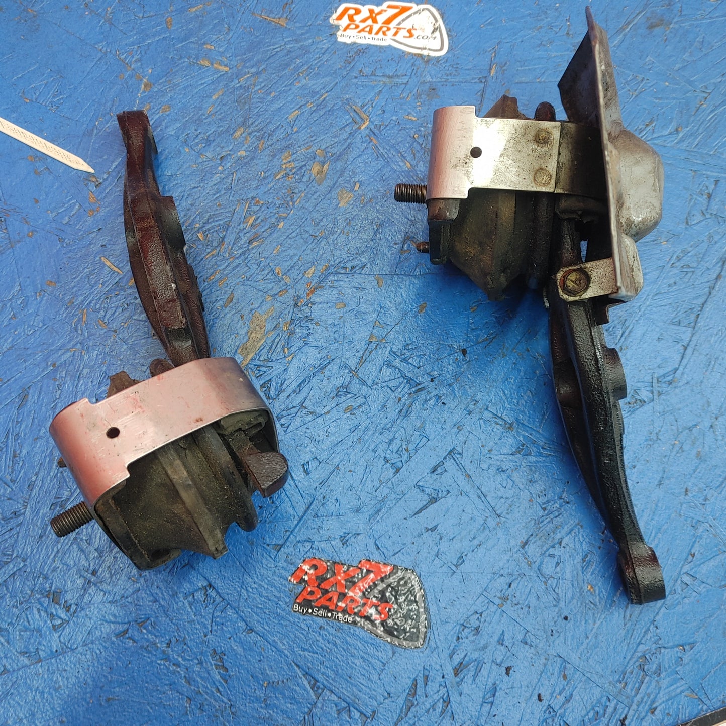 LHD, RHD fd steel engine mounts left right pair  RX7 FD FD3S 93 - 02 Mazda S6B42/5