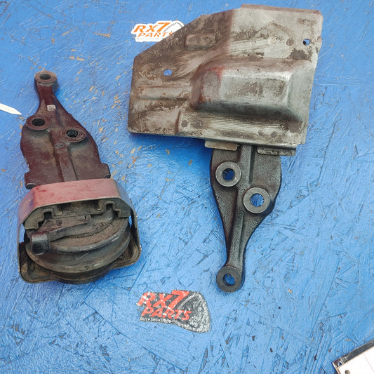 LHD, RHD fd steel engine mounts left right pair  RX7 FD FD3S 93 - 02 Mazda S6B42/5