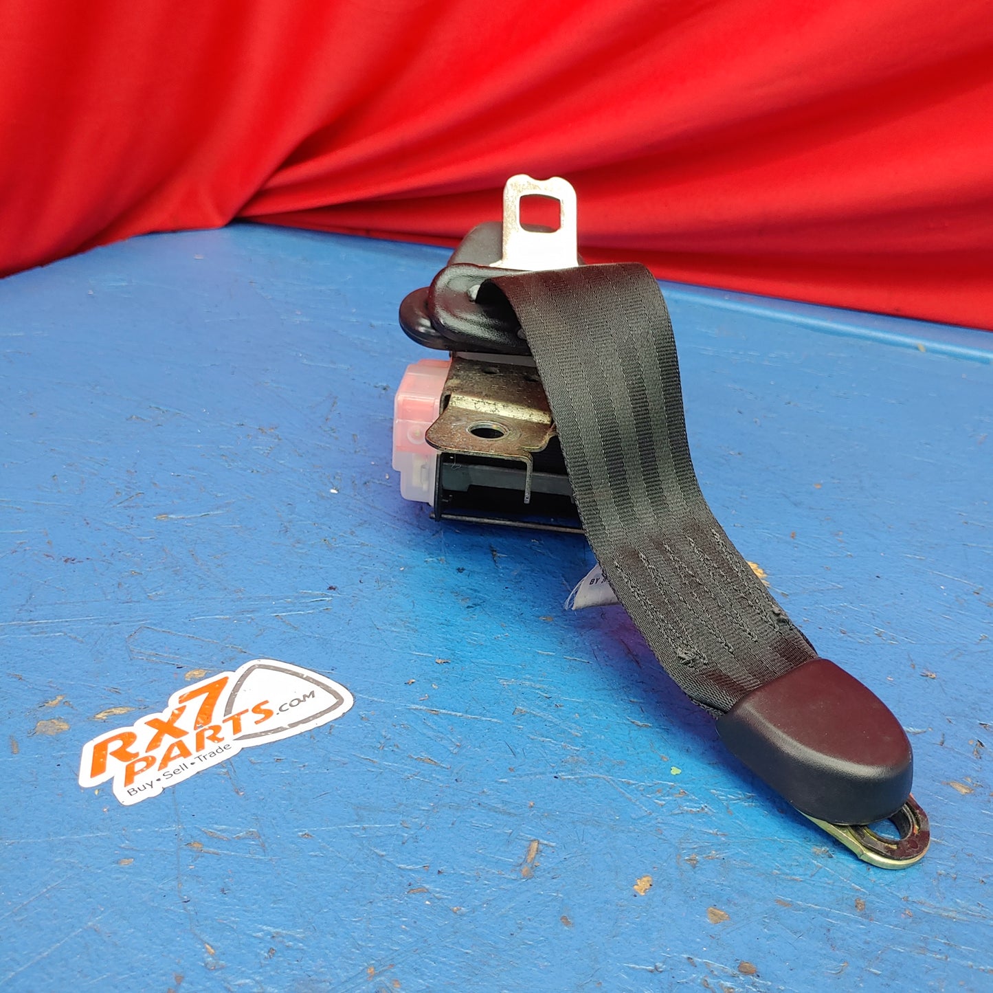 LHD, RHD Left Rear Seatbelt - Black  RX7 FD FD3S 93 - 02 Mazda S6B43/1