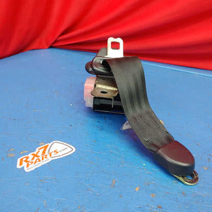 LHD, RHD Left Rear Seatbelt - Black  RX7 FD FD3S 93 - 02 Mazda S6B43/1