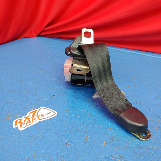 LHD, RHD Left Rear Seatbelt - Black  RX7 FD FD3S 93 - 02 Mazda S6B43/1