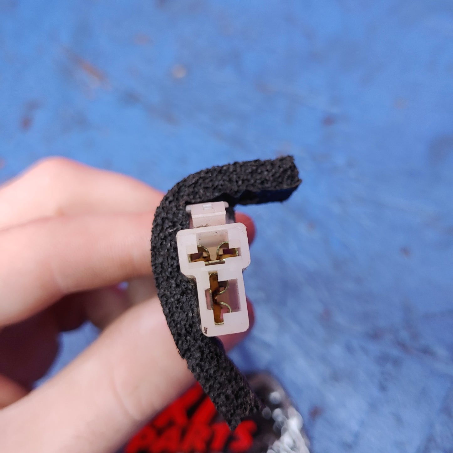 Oem License Plate Light Pigtail Harness  RX7 FC FC3S 86 - 91 Mazda S6B45/4