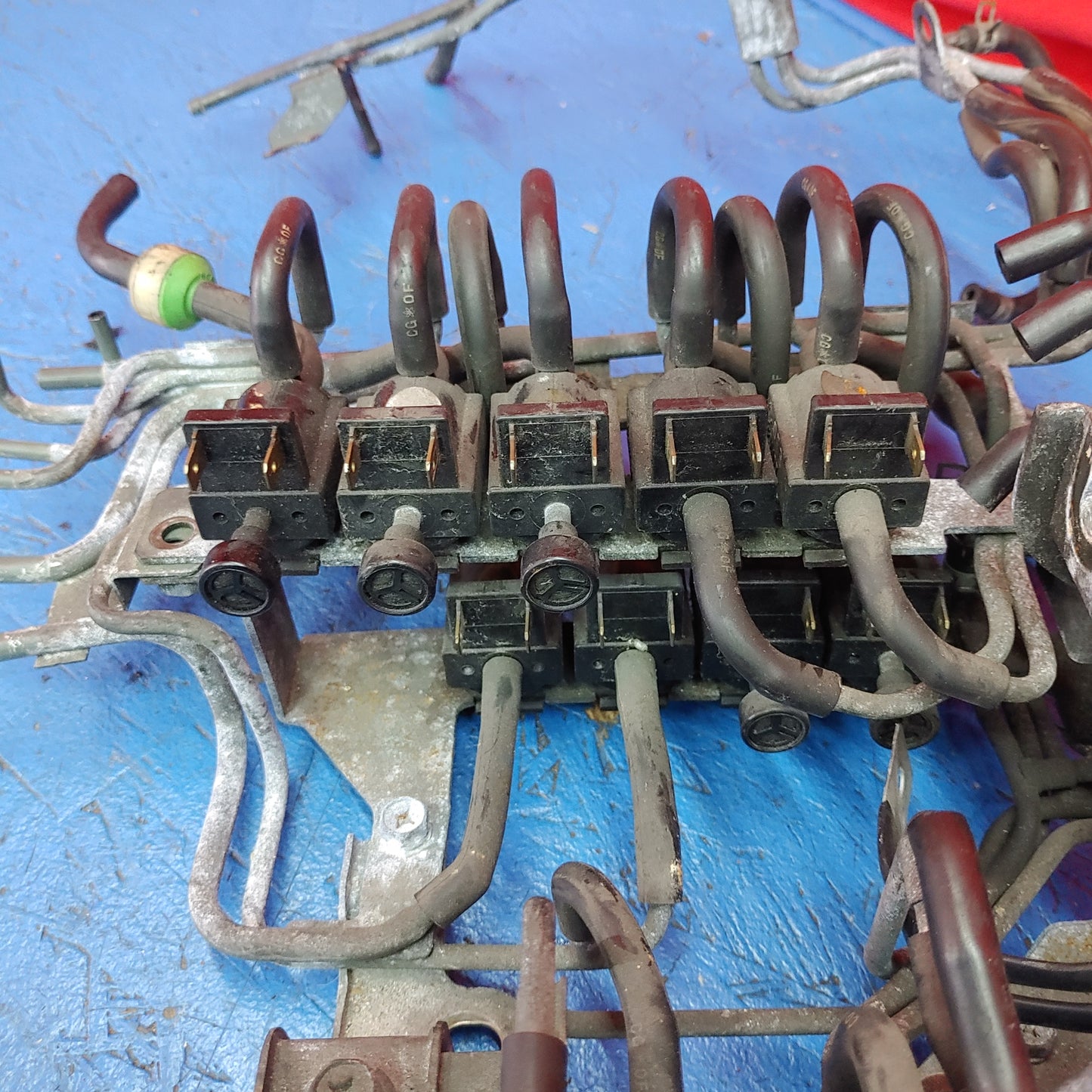 Mazda Rx7 Cosmo 20B Part Rats Nest Vacuum/Fuel Hardline      S7B36/2