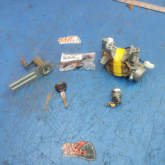 LHD Ignition And Hatch/Trunk Lock Key Set  RX7 FD FD3S 93 - 02 Mazda S8B29/25