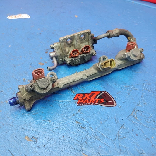 LHD, RHD Complete Primary And Secondary Fuel Rail Assembly S8B30/4 RX7 FD FD3S 93 - 02 Mazda - RX7Parts
