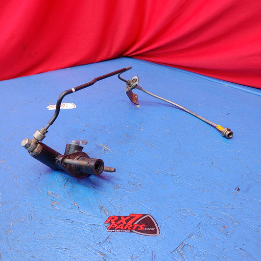 LHD Clutch Slave Cylinder with Goodrich Steel Braided Clutch Line  RX7 FD FD3S 93 - 95 Mazda S8B31/14