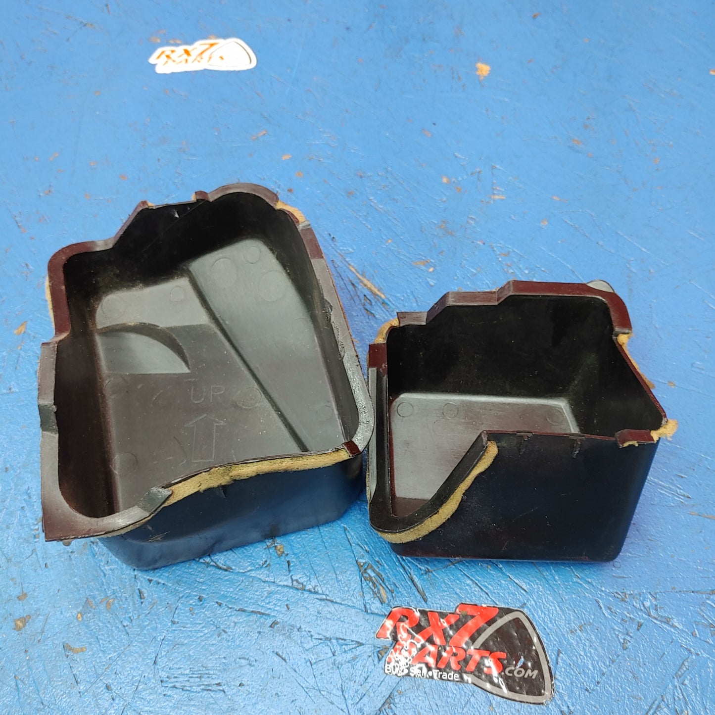 LHD, RHD Seatbelt Retractor Cover Plastic Pocket Pair S8B33/14 RX7 FD FD3S 93 - 02 Mazda - RX7Parts