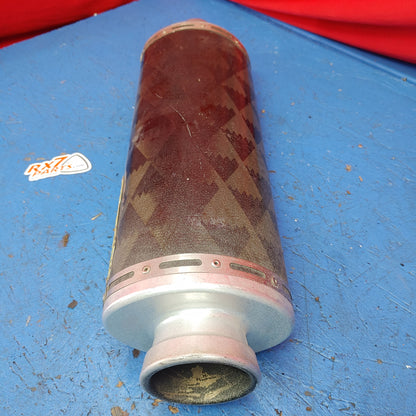 Two Brothers Racing Muffler 2 inch Slip on SEE PHOTOS      S8B38/1