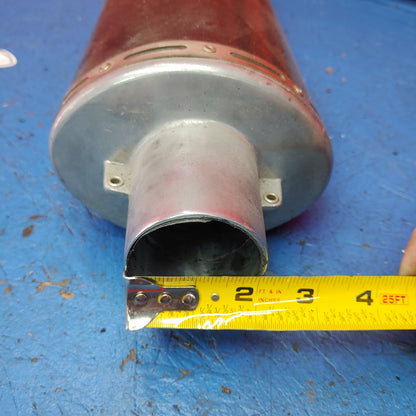 Two Brothers Racing Muffler 2 inch Slip on SEE PHOTOS      S8B38/1