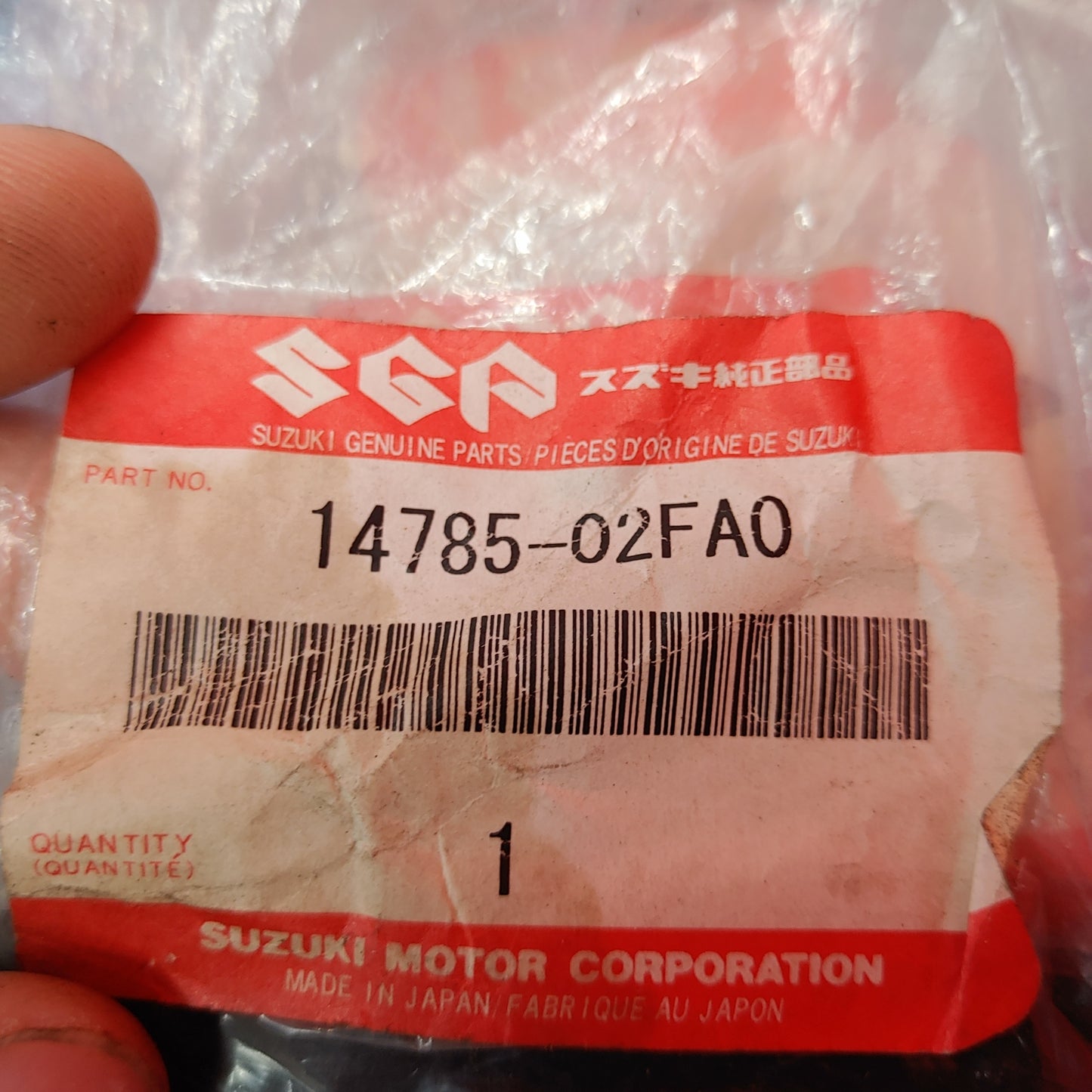 Suzuki Muffler Cover Cushion  14785-Fa0 14785-FA0     S8B40/10
