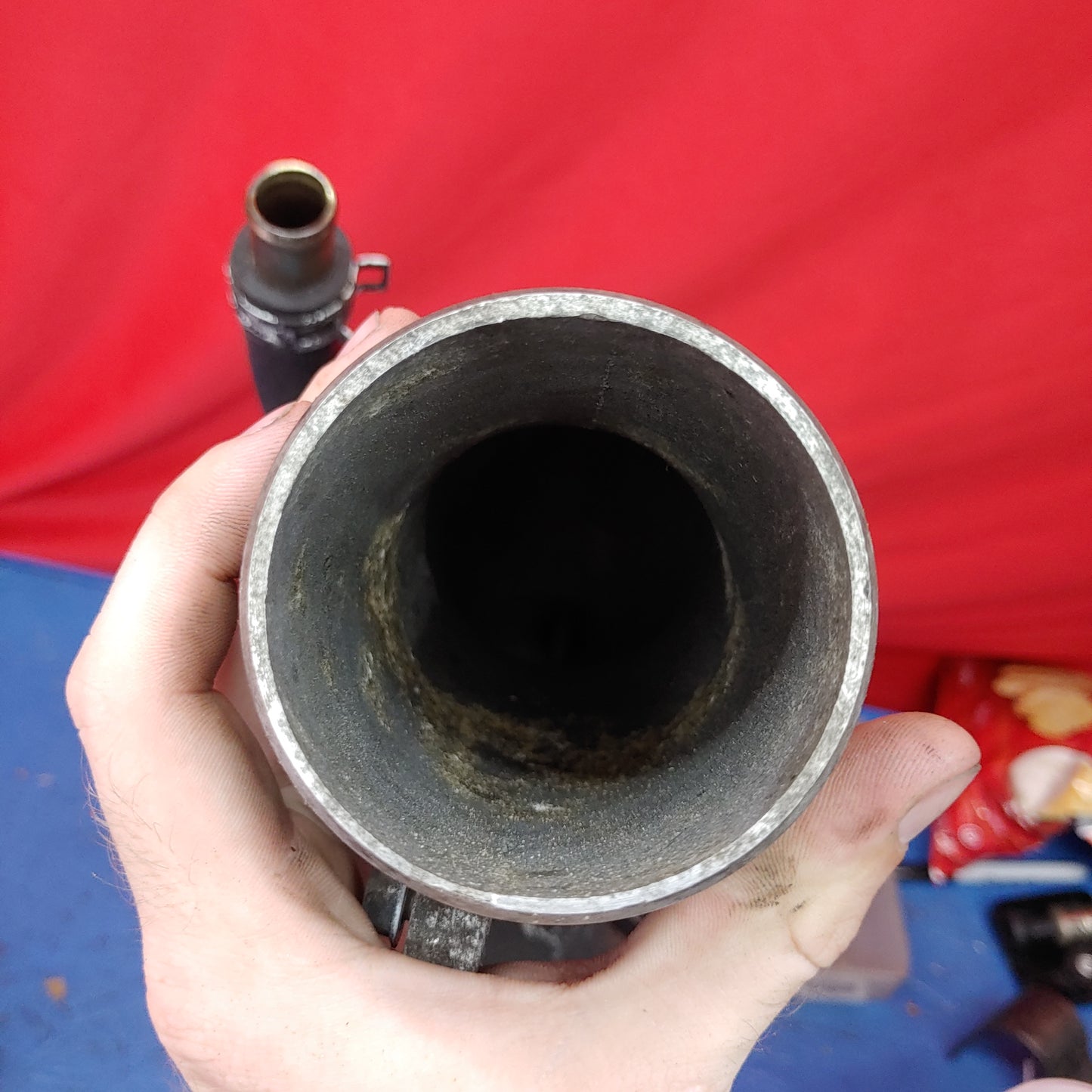 Mazda Rx7 Cosmo 20B Part Oem Intercooler Charge Pipe Misc      S8B41/5