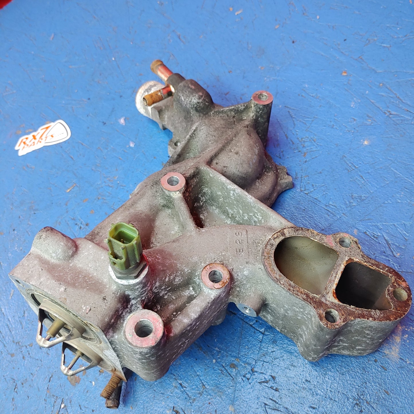 Mazda Rx7 Cosmo 20B Part Water Pump Housing      S8B41/7