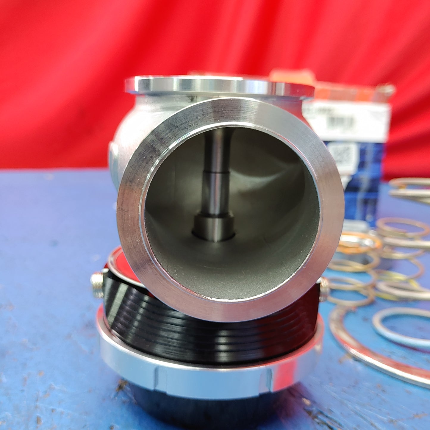TurboSmart GenV HyperGate45 7psi External Wastegate (Black)      S9B30/5