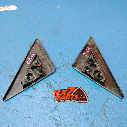 LHD, RHD Outer Door Triangle Trim - Pair (Mazdaspeed Carbon FiBer) FD01-50-8R1 FD01-50-8S1 RX7 FD FD3S 93 - 02 Mazda S9B30/7