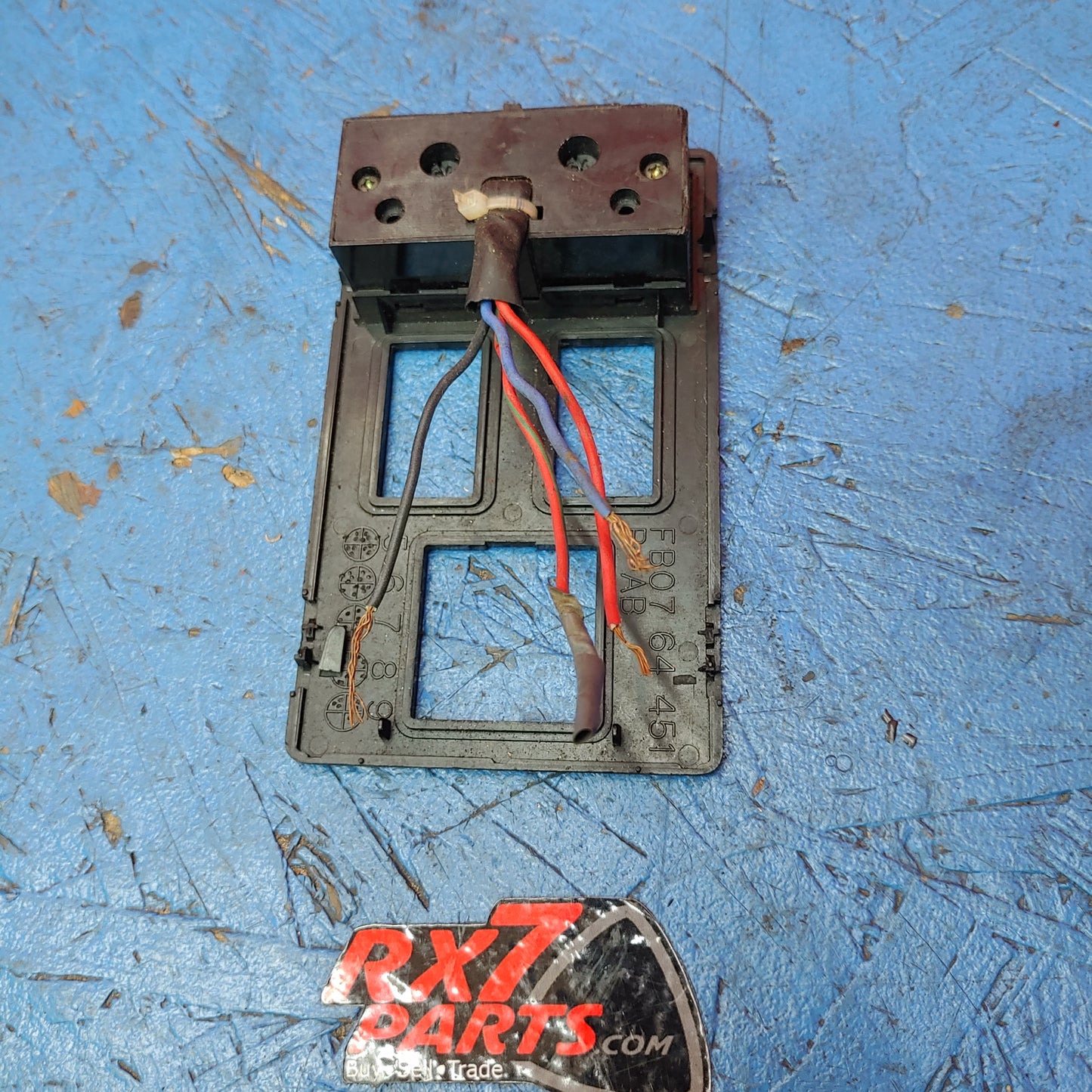 Center Console Switch Panel  RX7 FC FC3S 86 - 91 Mazda S9B44/11