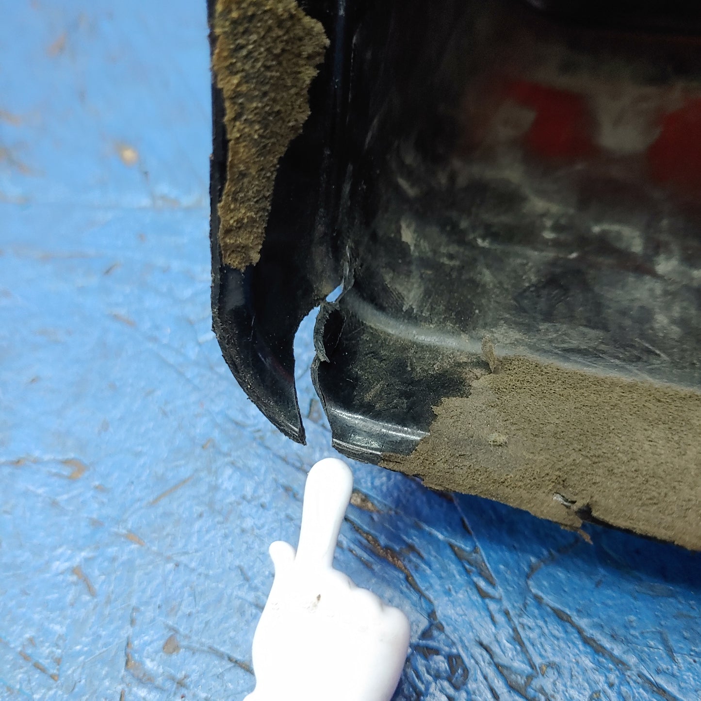 Heater Air Duct (Non-A/C Models) FB01-61-150A RX7 FC FC3S 86 - 91 Mazda S9B44/12