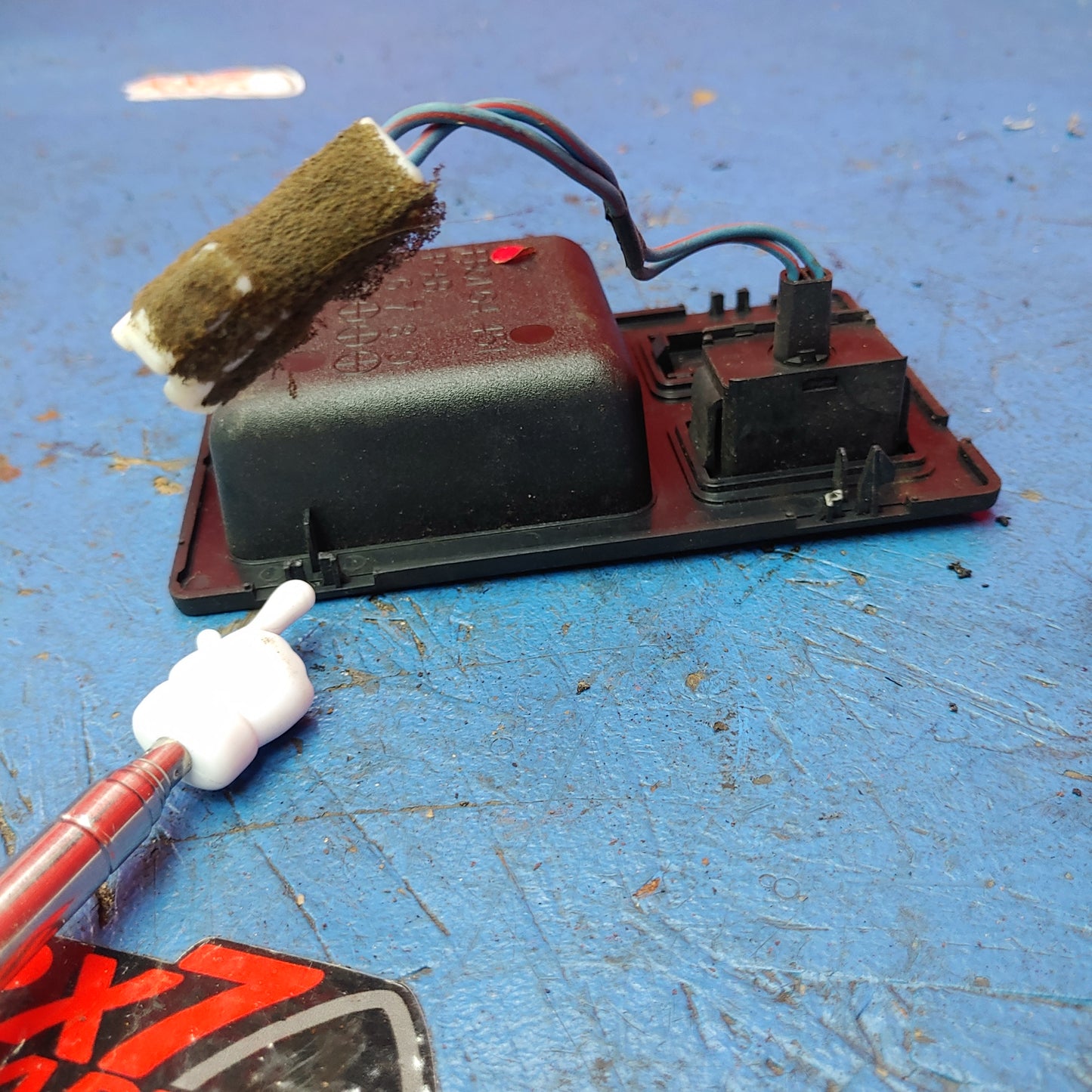 Center Console Switch Panel W Security Light  RX7 FC FC3S 86 - 91 Mazda S9B44/7